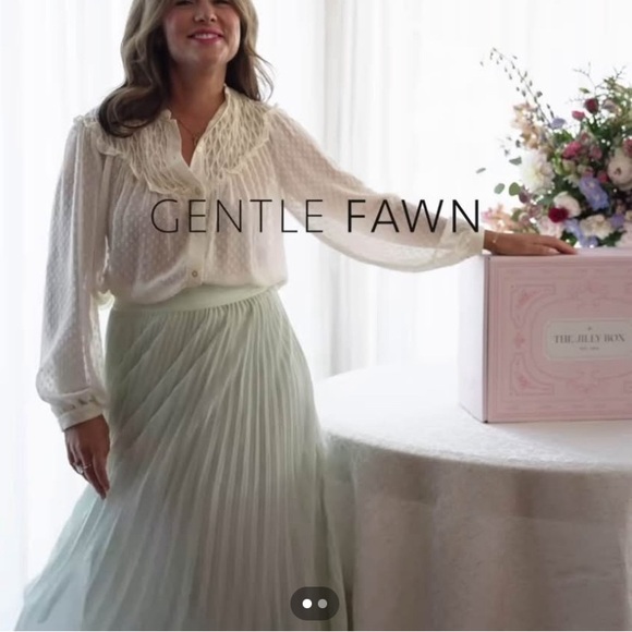 Gentle Fawn x Jillian Harris Jilly Box Serenade Maxi Skirt 3x - Picture 4 of 5